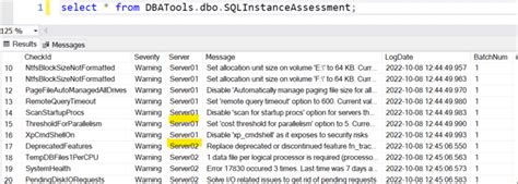 collecting instance settings: empty result